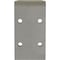 Ekena Millwork Embrey Steel Bracket, Hammered Silver 2"W x 6"D x 3 3/4"H BKTM02X06X03EBHSV - alternate 8